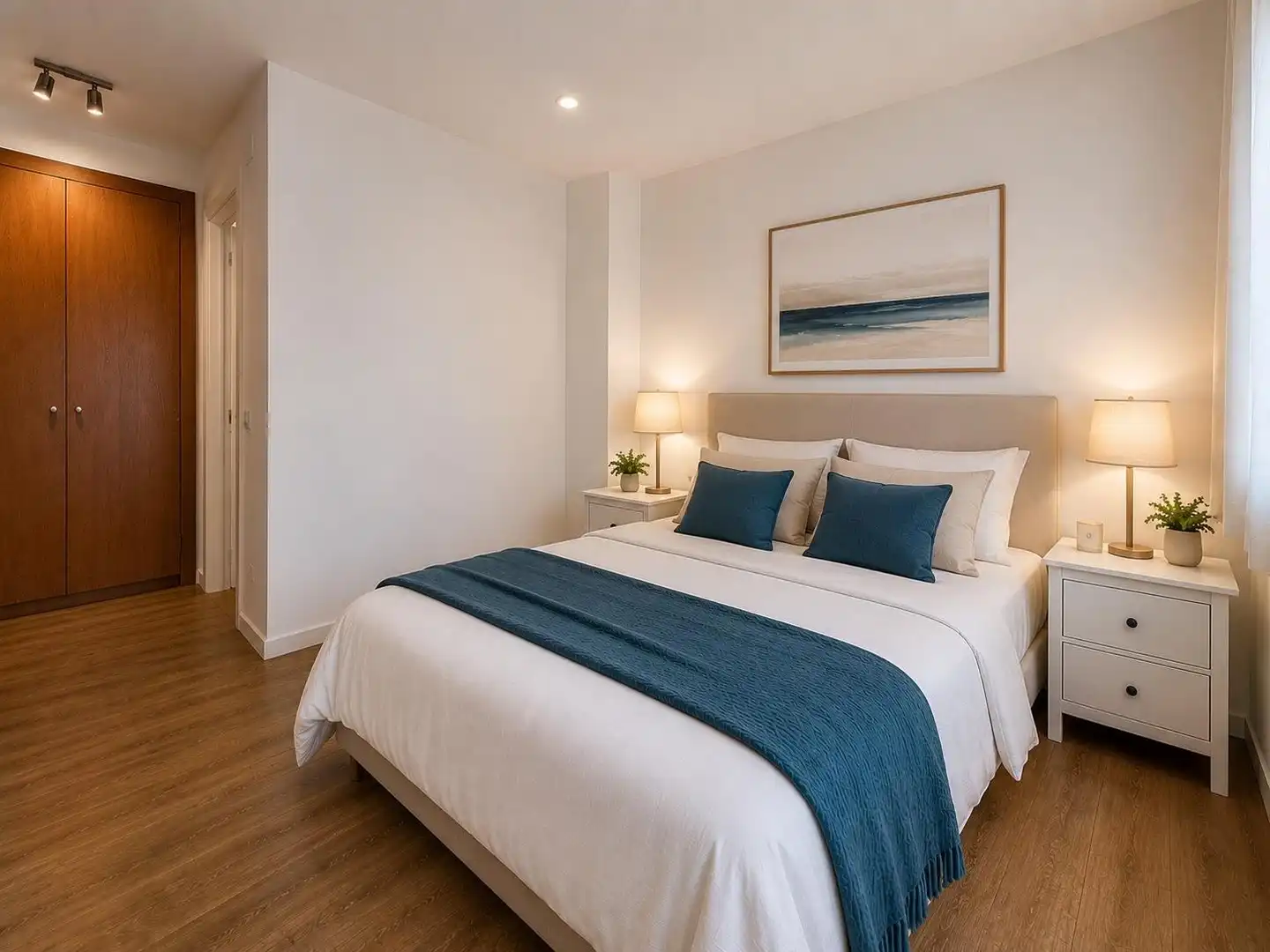 Bedroom of Flat for sale in Canovelles  with Heating, Balcony and Community pool