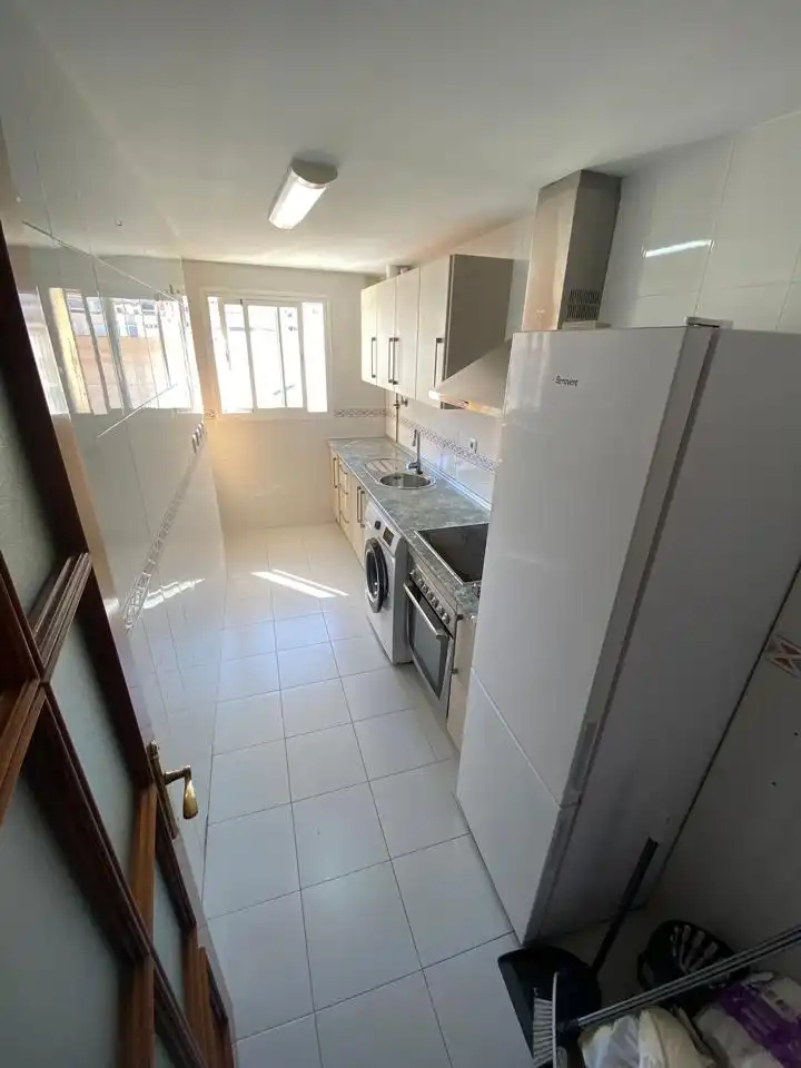 Kitchen of Flat for sale in Málaga  with Air Conditioner