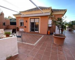 Exterior view of House or chalet for sale in Marbella  with Air Conditioner and Terrace