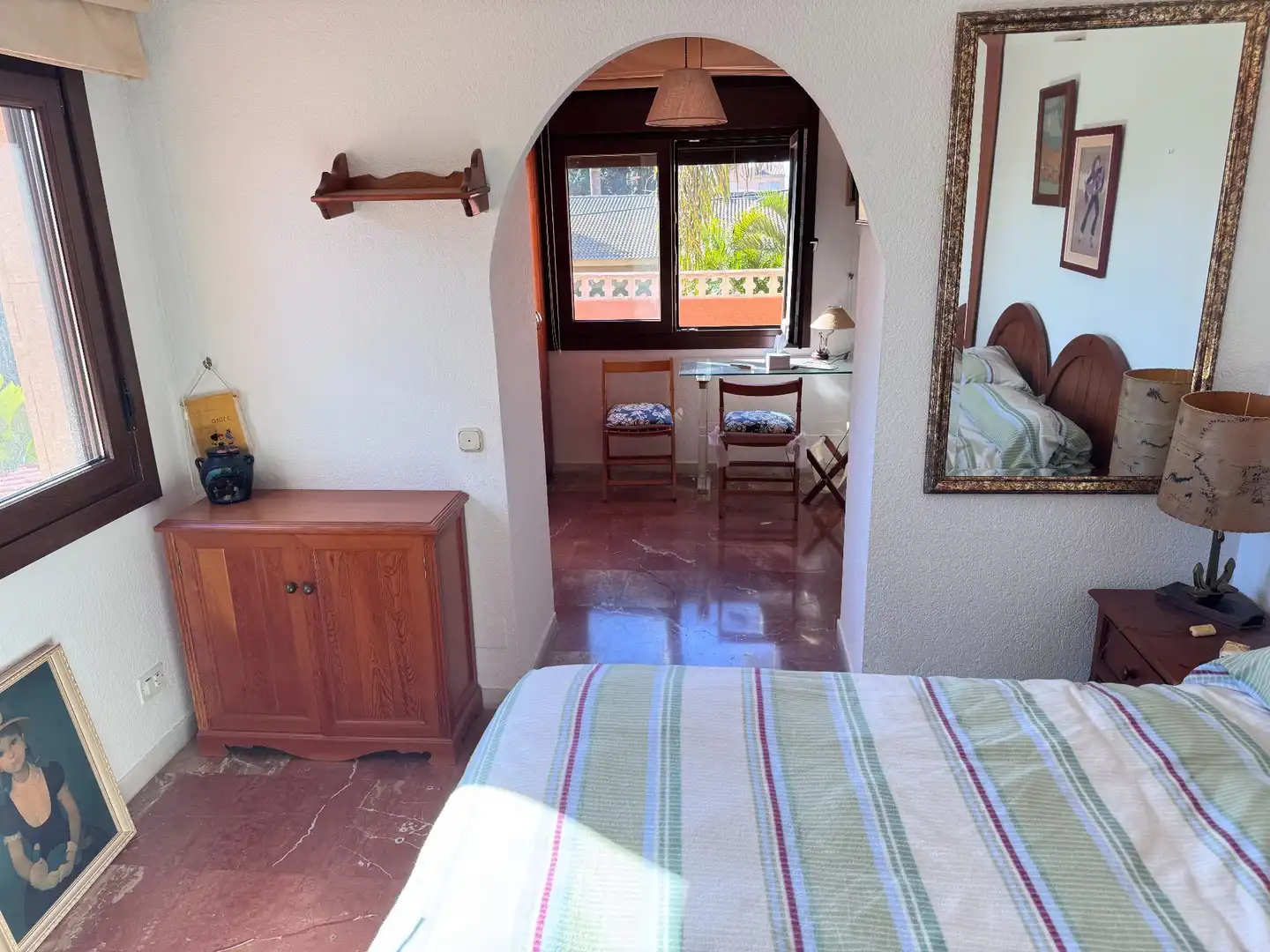 Bedroom of Houses for sale in Roquetas de Mar  with Air Conditioner, Storage room and Swimming Pool