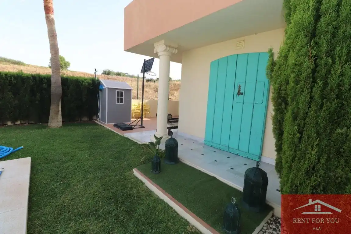 Terrasse von Haus oder Chalet zur Miete in Coín mit Klimaanlage, Heizung und Privatgarten