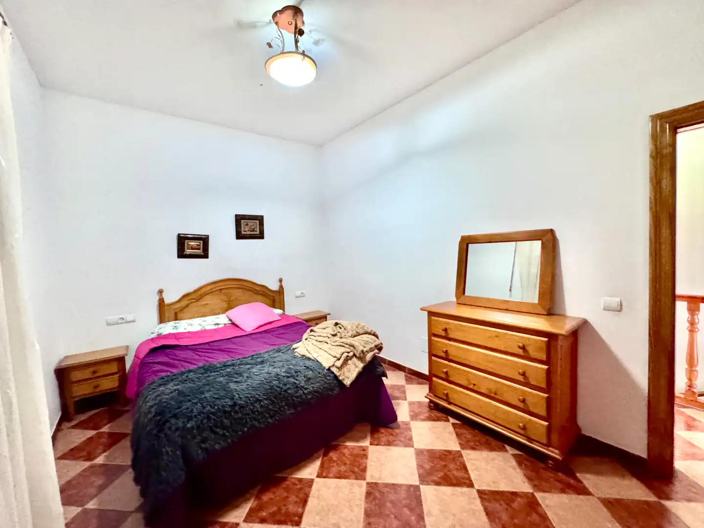 Bedroom of Houses for sale in Laujar de Andarax  with Air Conditioner, Private garden and Terrace