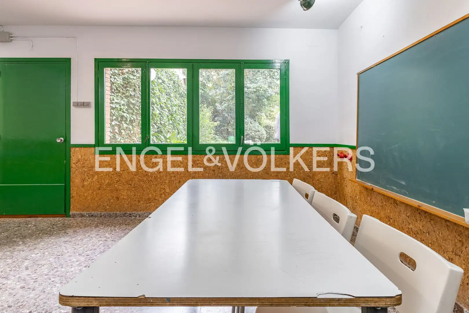 Comedor de Piso en venta en Sant Cugat del Vallès con Aire acondicionado, Calefacción y Jardín privado