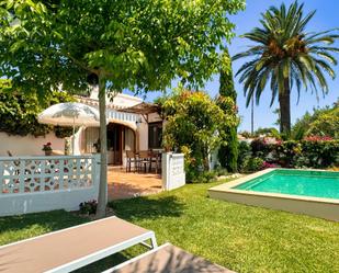 Garden of Single-family semi-detached for sale in Jávea / Xàbia  with Terrace and Swimming Pool