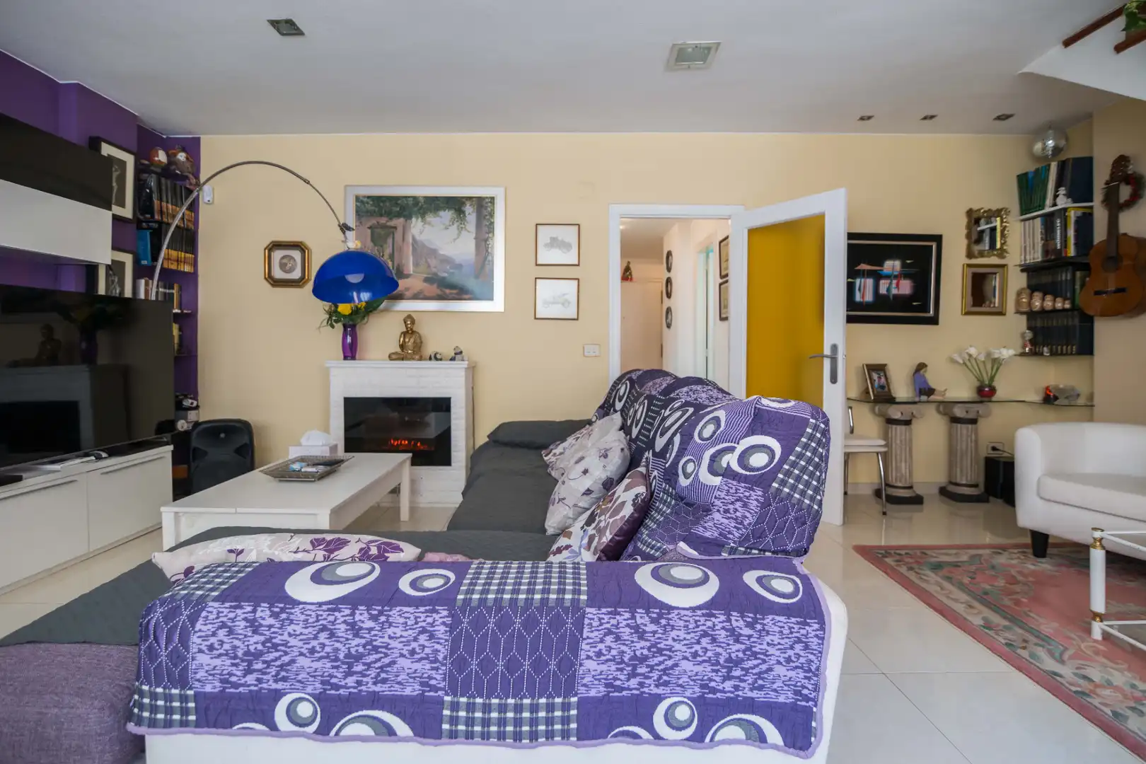 Sala de estar de Dúplex en venta en Sagunto / Sagunt con Aire acondicionado, Calefacción y Terraza