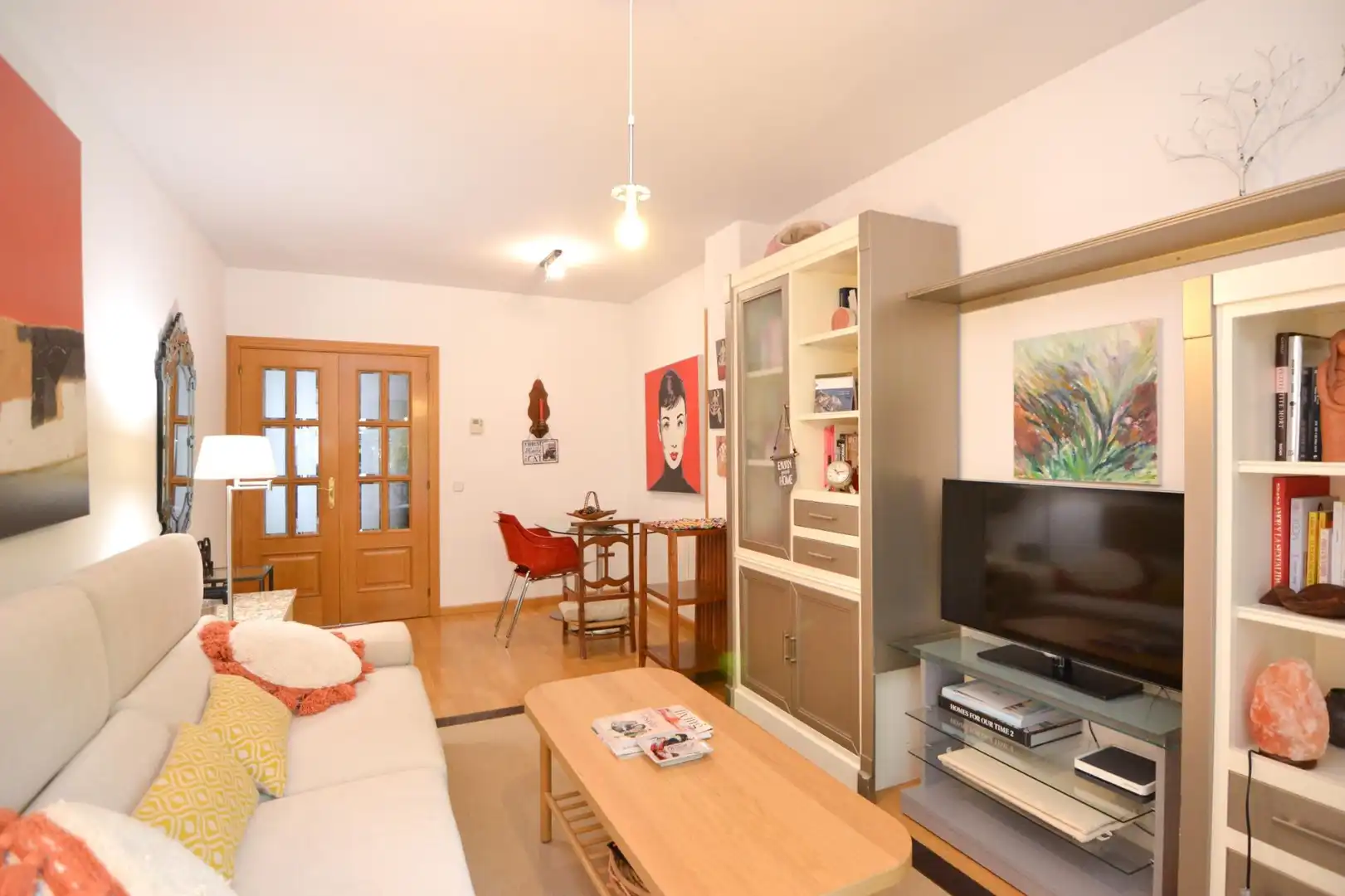 Living room of Flat for share in Villanueva de la Cañada