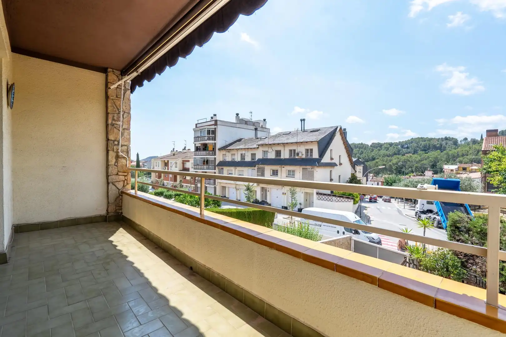 Terraza de Casa adosada en venta en La Palma de Cervelló con Calefacción, Jardín privado y Terraza