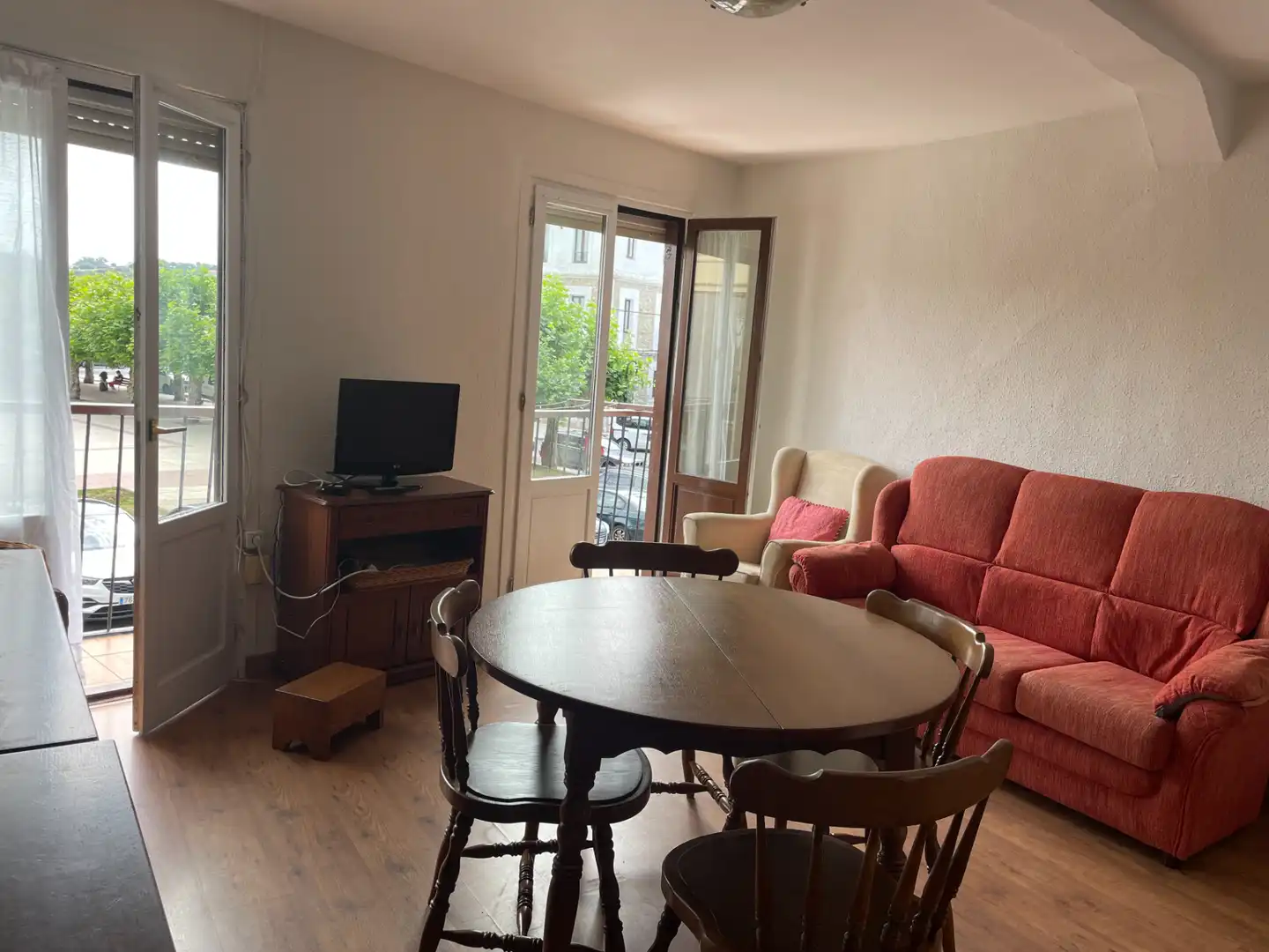 Sala de estar de Piso en venta en San Vicente de la Barquera con Calefacción, Amueblado y Horno