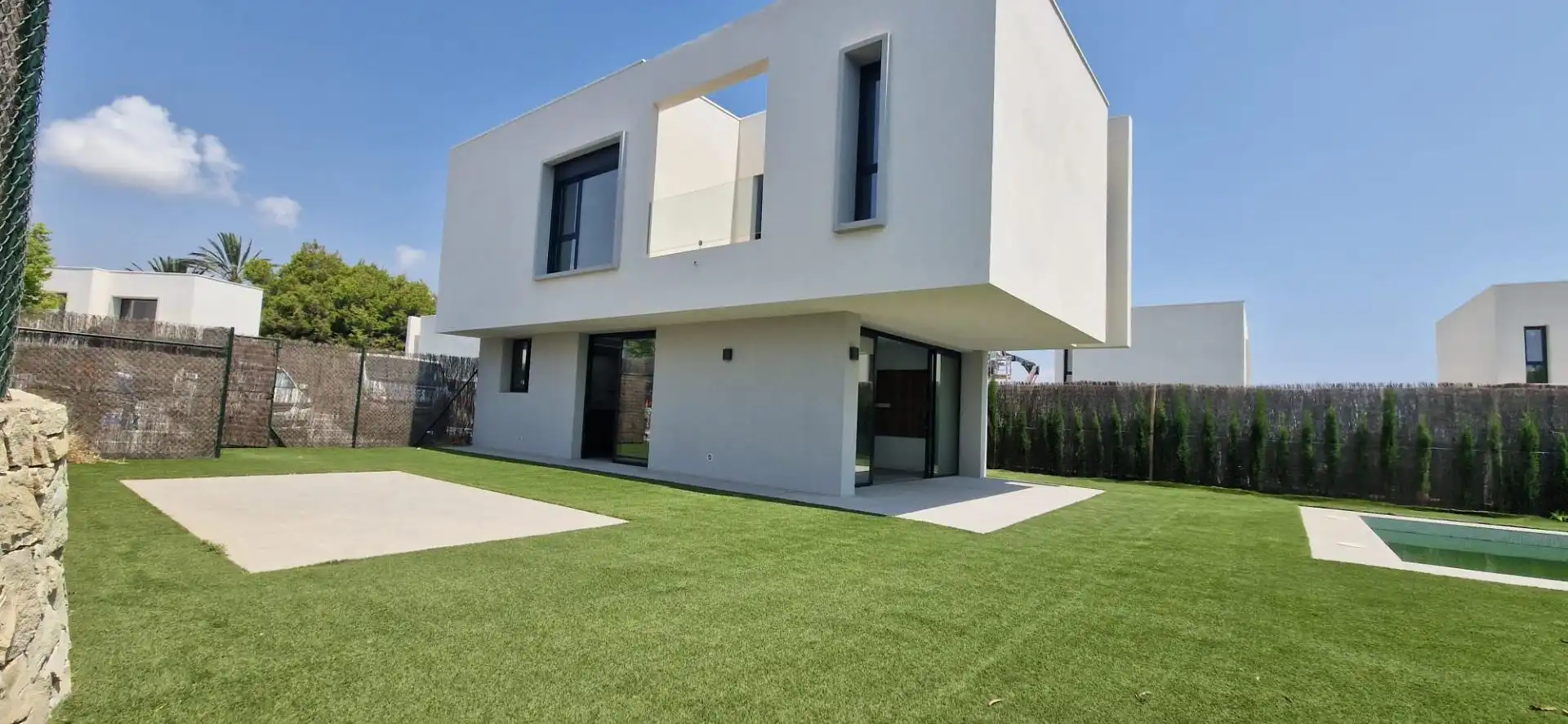 Vista exterior de Casa o chalet en venta en Sant Joan d'Alacant con Aire acondicionado y Piscina