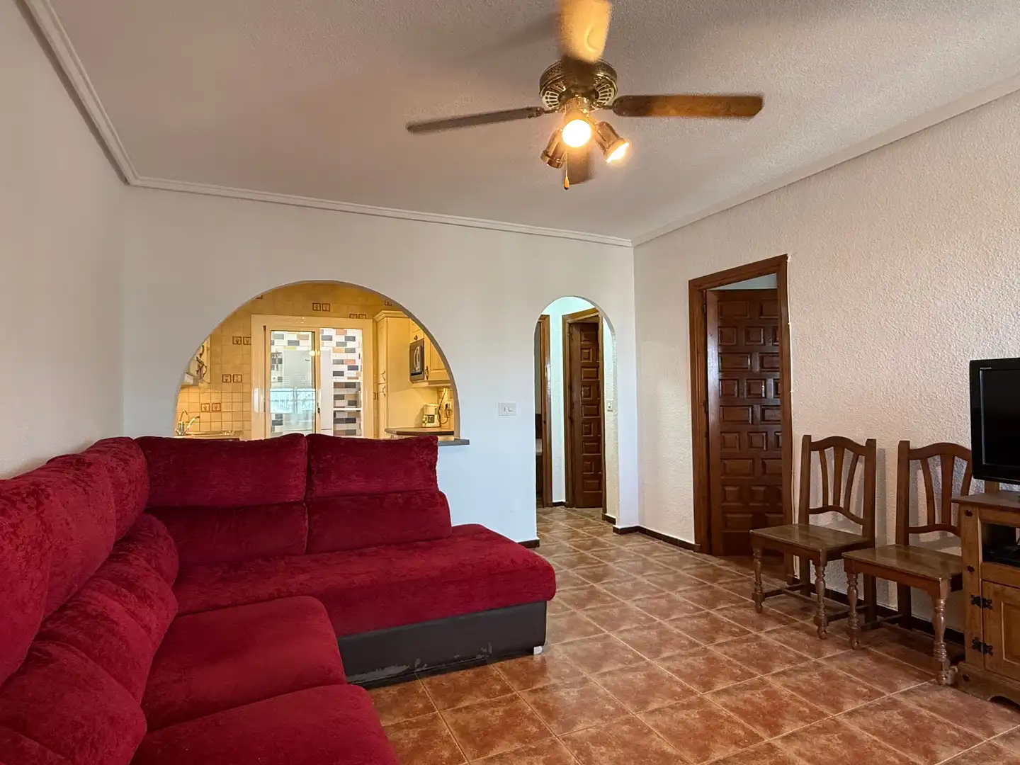 Sala d'estar de Casa o xalet en venda en Rojales amb Aire condicionat, Terrassa i Traster