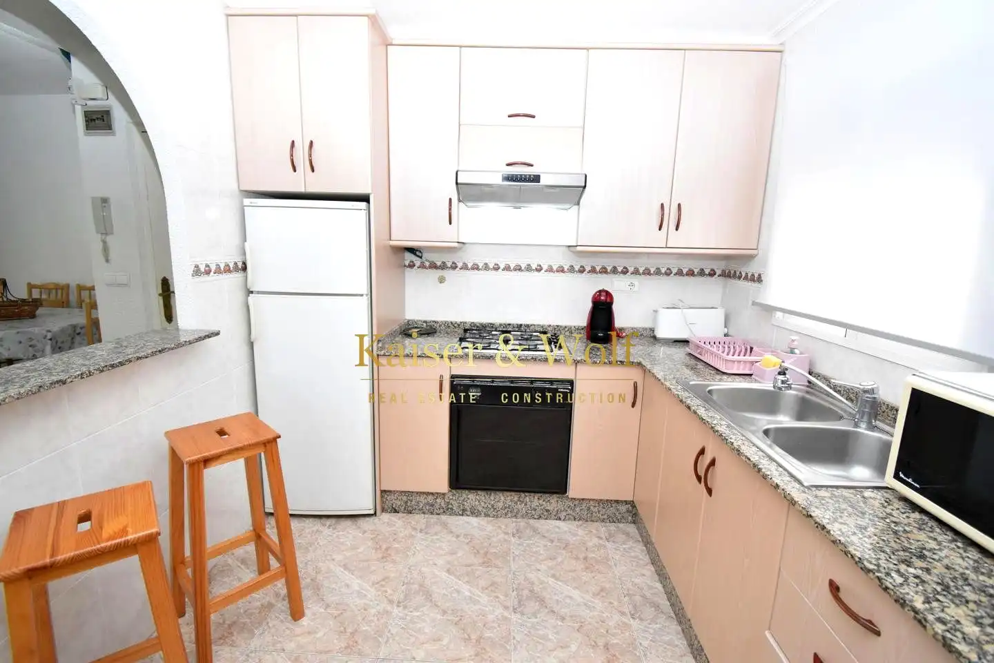 Cocina de Piso en venta en Santa Pola con Aire acondicionado y Amueblado