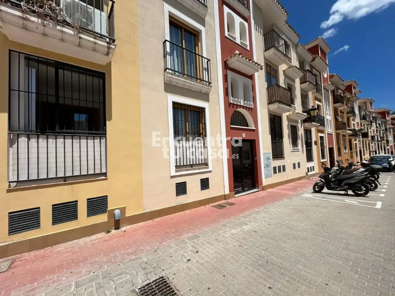 Vista exterior de Piso en venta en Polop con Amueblado y Alarma