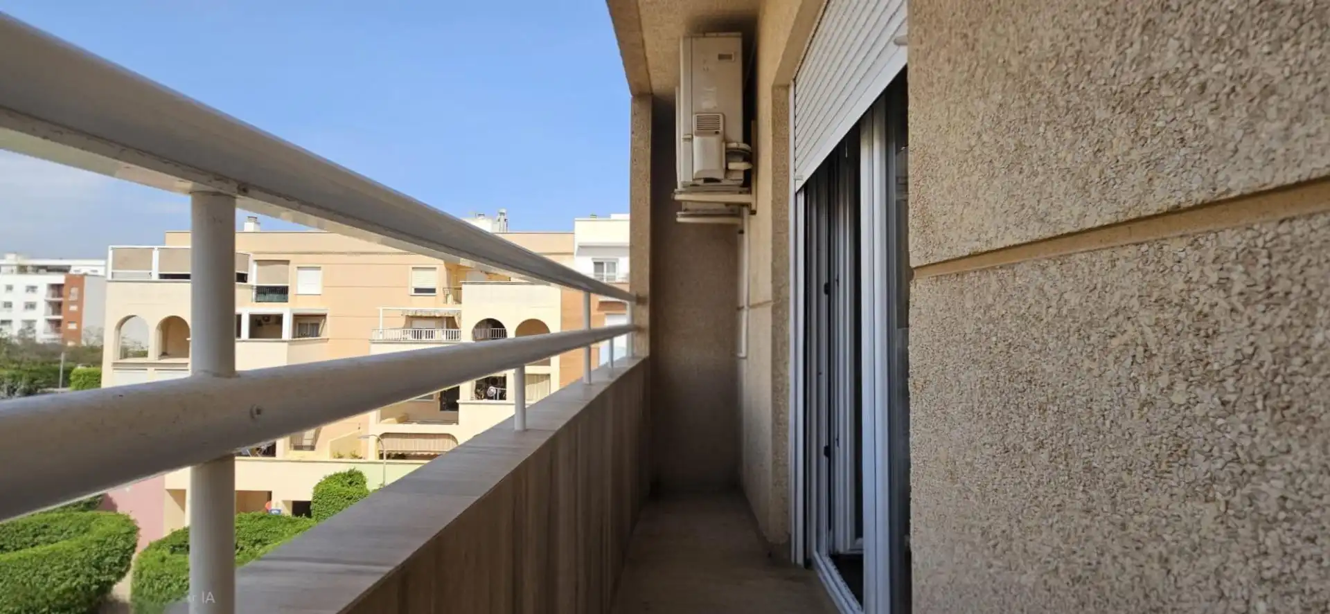 Balcony of Flat for sale in El Ejido  with Air Conditioner, Terrace and Furnished