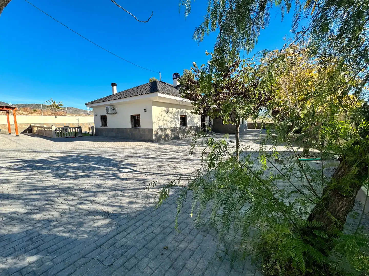 Vista exterior de Casa o chalet en venta en Caravaca de la Cruz con Aire acondicionado, Jardín privado y Terraza