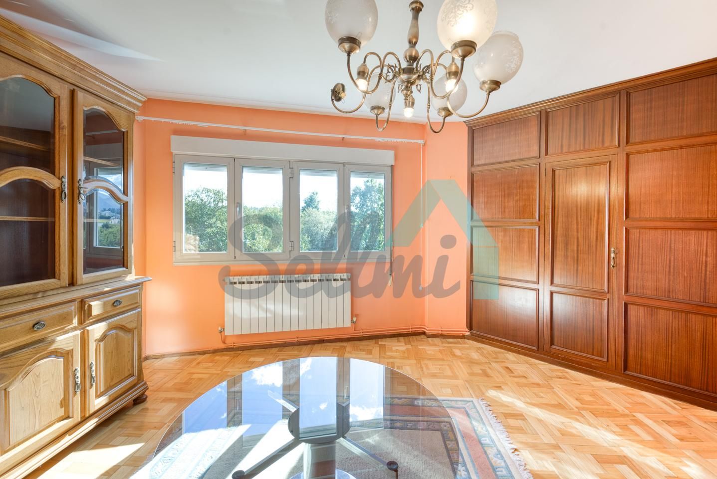 Bedroom of Flat for sale in Oviedo   with Heating and Parquet flooring