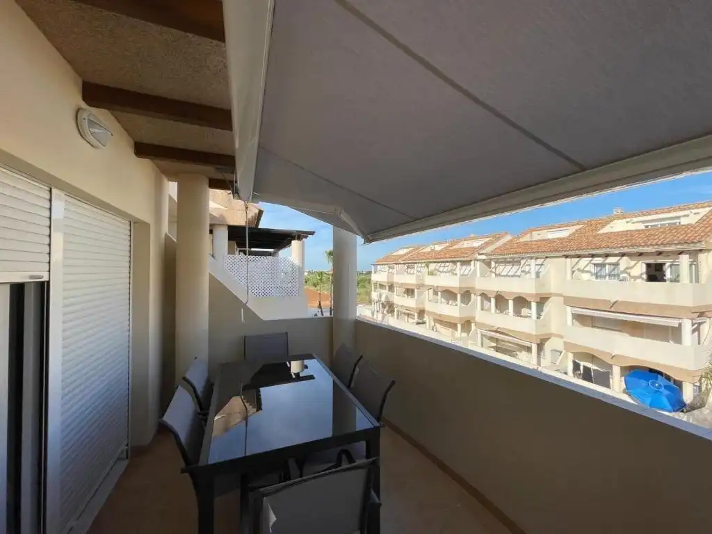Terraza de Apartamento de alquiler en Vinaròs con Calefacción, Terraza y Amueblado