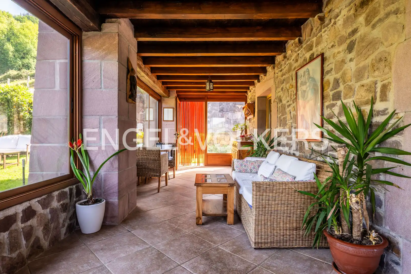 Terraza de Casa o chalet en venta en Elduain con Calefacción, Jardín privado y Terraza