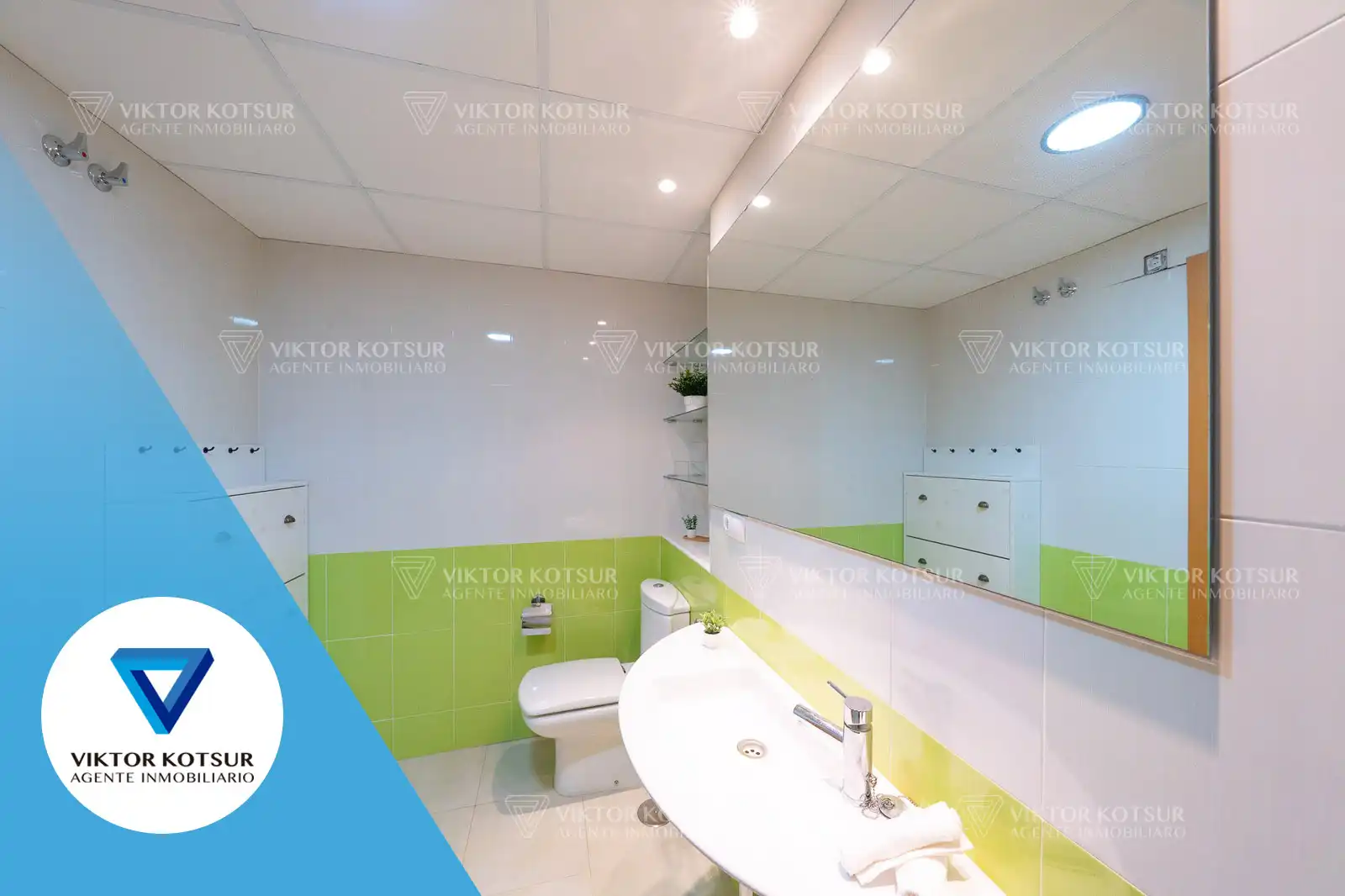 Baño de Ático en venta en Roquetas de Mar con Aire acondicionado, Parquet y Terraza