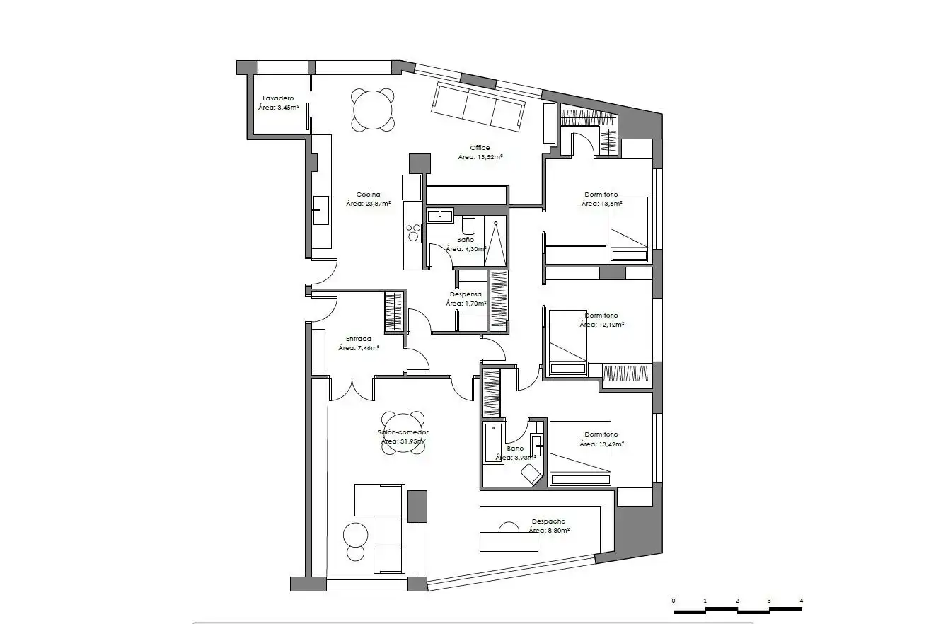 Flat for sale in Murcia  with Heating and Parquet flooring
