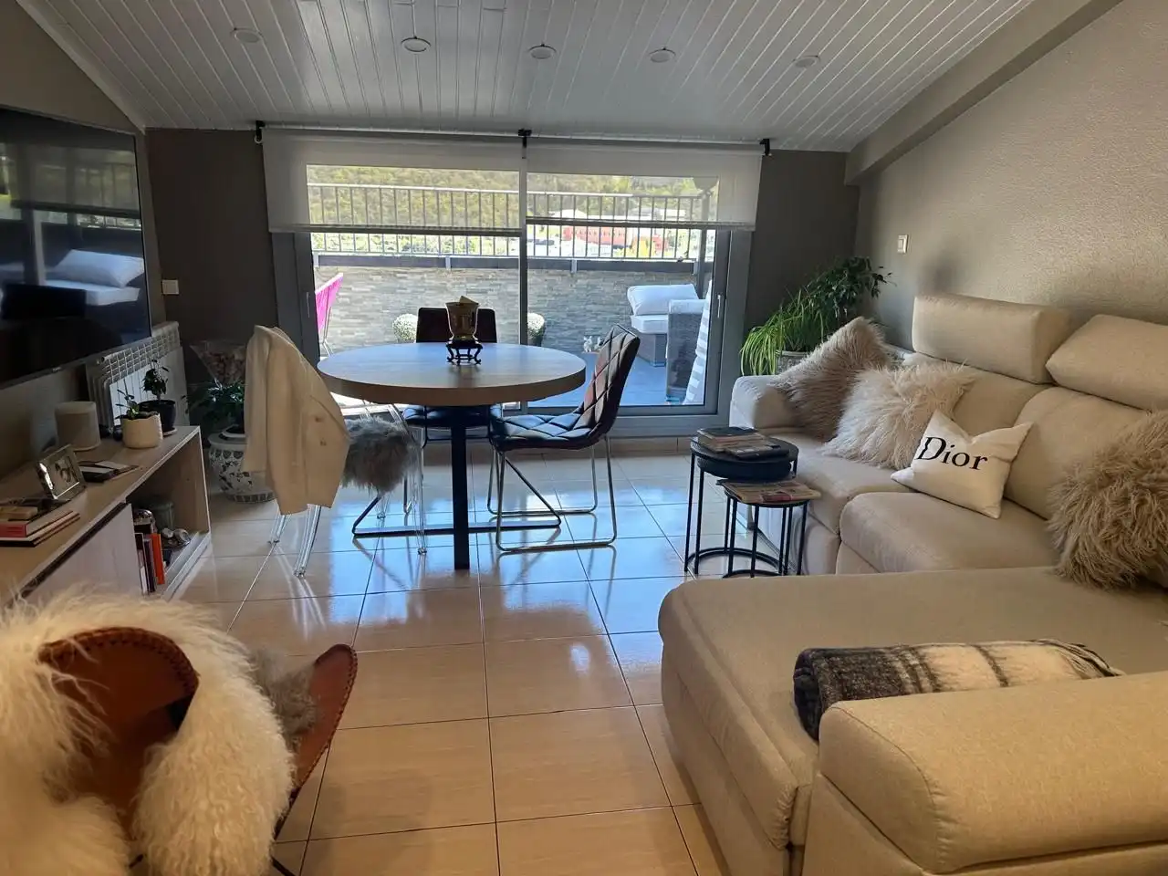 Sala de estar de Ático en venta en Andorra la Vella con Calefacción y Trastero