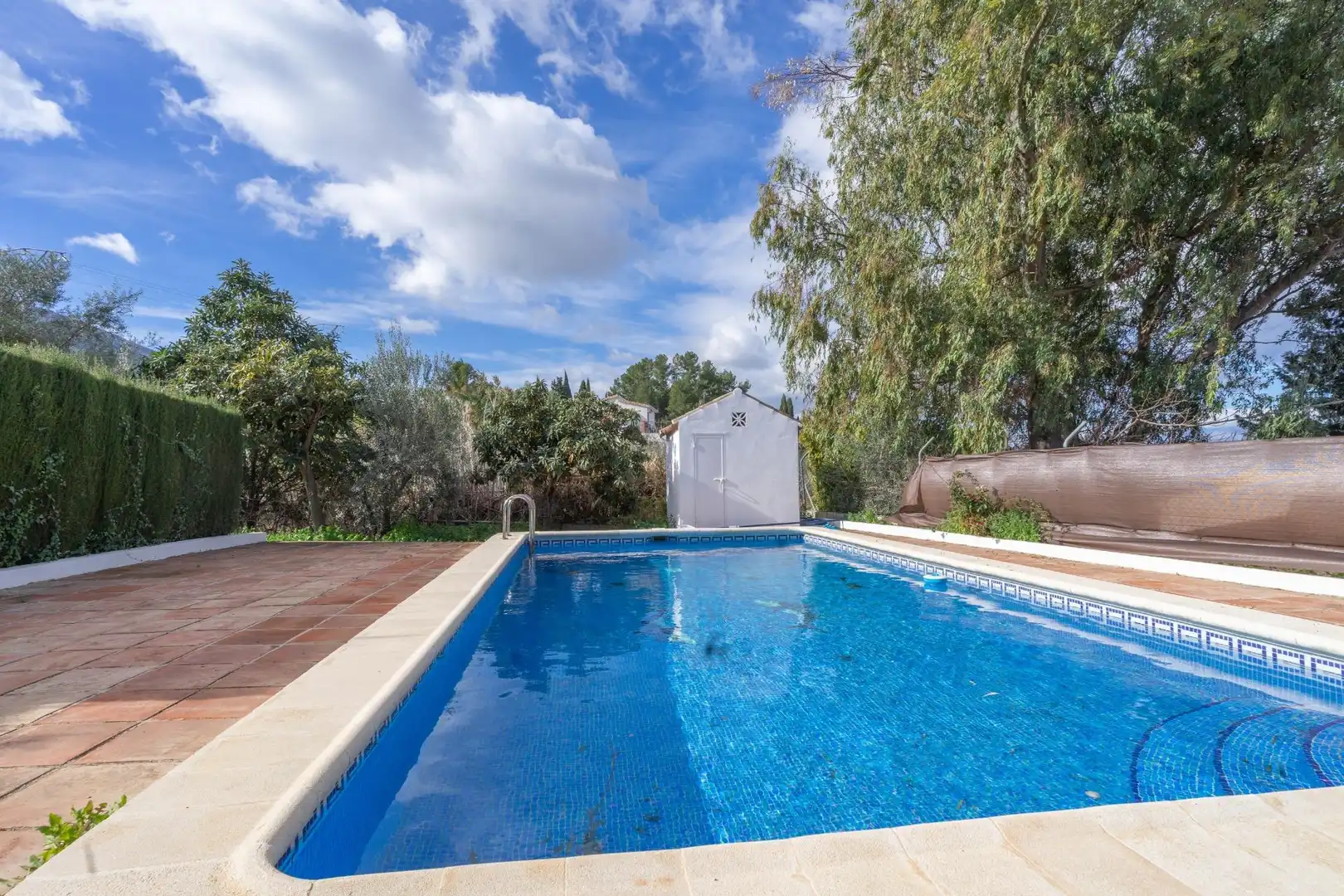Piscina de Casa o chalet de alquiler en Alhaurín El Grande con Jardín privado, Terraza y Amueblado