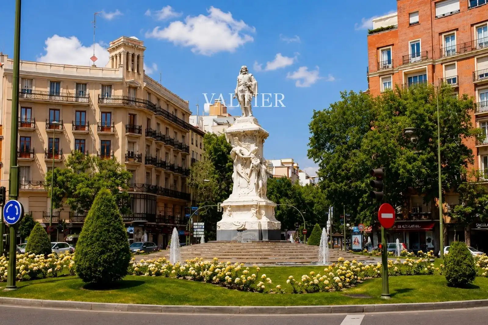 Vista exterior de Piso de alquiler en Madrid con Aire acondicionado, Terraza y Trastero