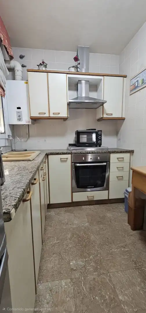 Cuina de Pis en venda en Llinars del Vallès amb Terrassa, Moblat i Balcó