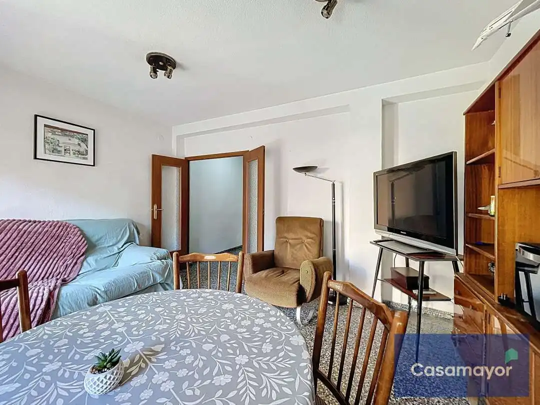 Sala d'estar de Pis en venda en Alicante / Alacant amb Aire condicionat, Calefacció i Terrassa