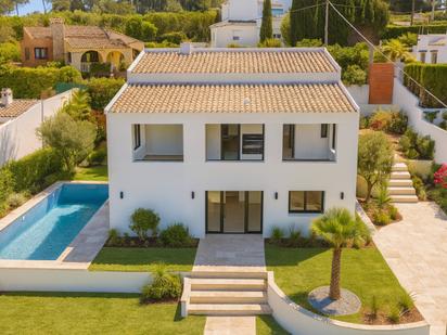 Vista exterior de Casa o xalet en venda en Jávea / Xàbia amb Aire condicionat, Calefacció i Jardí privat
