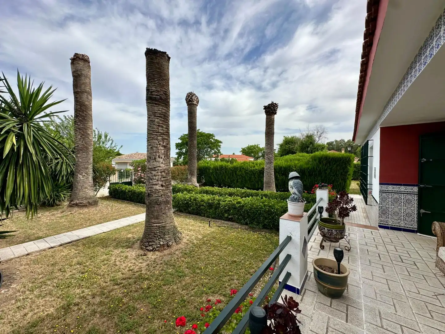 Garden of Houses for sale in Paradas