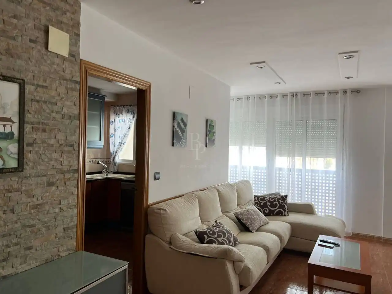 Living room of Flat for rent in Vinaròs  with Air Conditioner, Heating and Terrace