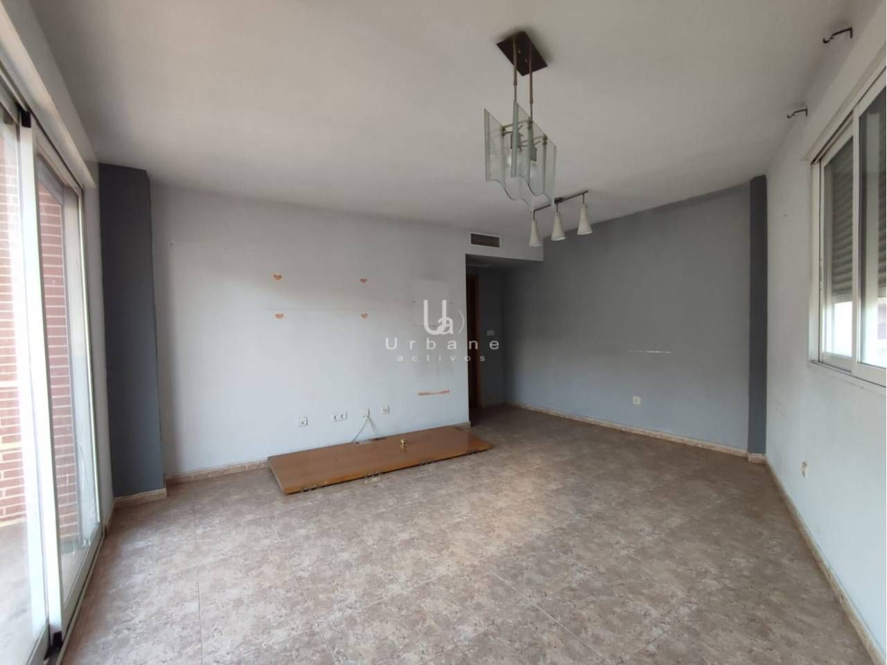 Sala d'estar de Pis en venda en  Murcia Capital amb Aire condicionat, Terrassa i Traster