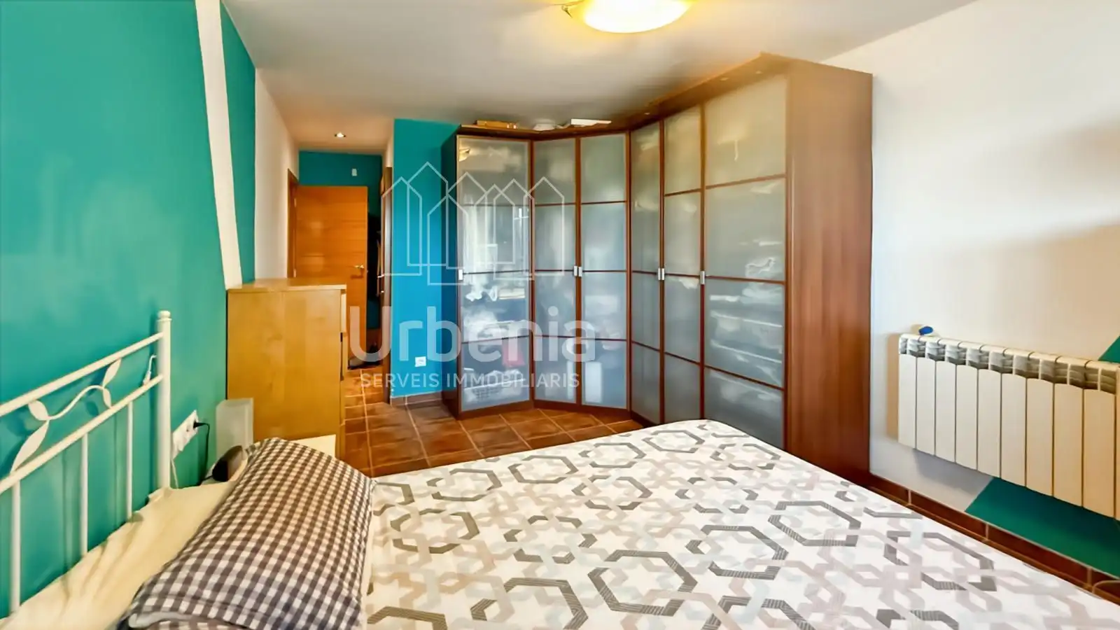Bedroom of Flat for sale in Tordera  with Heating, Terrace and Furnished