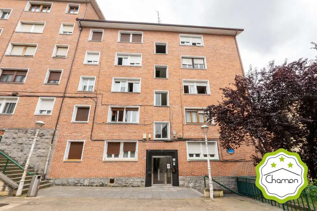 Vista exterior de Pis en venda en Bilbao  amb Calefacció, Jardí privat i Moblat
