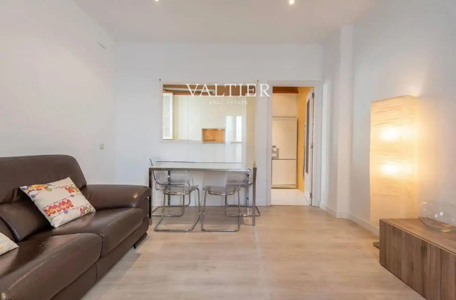 Sala de estar de Piso de alquiler en  Madrid Capital con Amueblado
