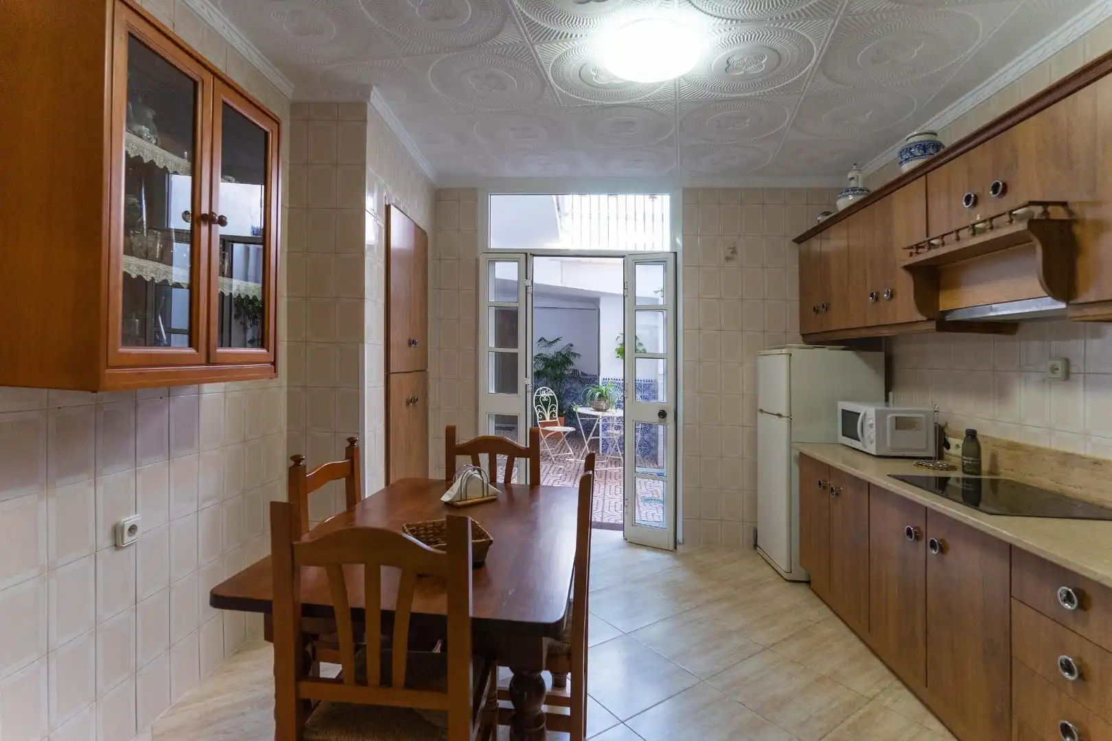Küche von Erdgeschoss zur Miete in Alhaurín El Grande mit Terrasse, Abstellraum und Möbliert