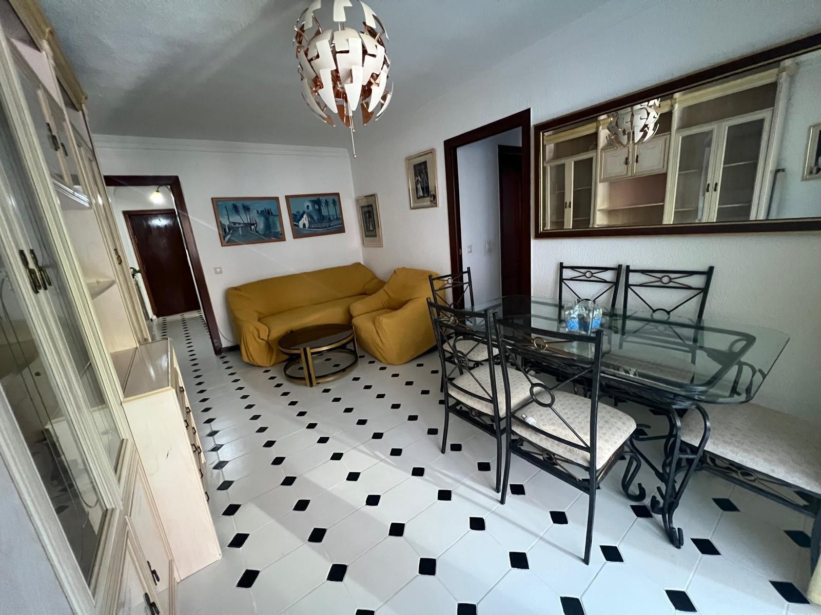 Living room of Flat for sale in Málaga Capital  with Air Conditioner and Furnished