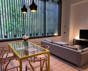 Sala d'estar de Apartament en venda en  Barcelona Capital amb Aire condicionat, Terrassa i Piscina