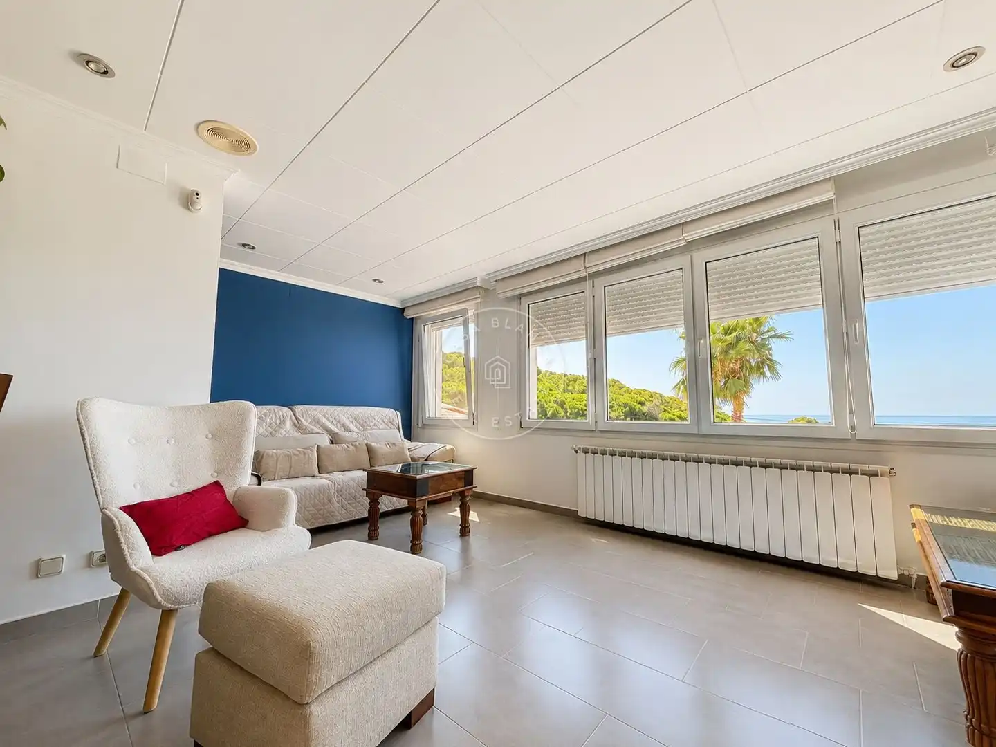 Living room of Houses for sale in Lloret de Mar  with Air Conditioner, Heating and Private garden
