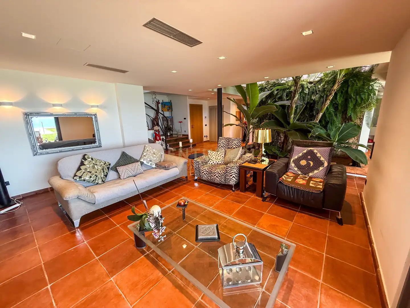 Sala de estar de Casa o chalet en venta en Arenys de Mar con Jardín privado