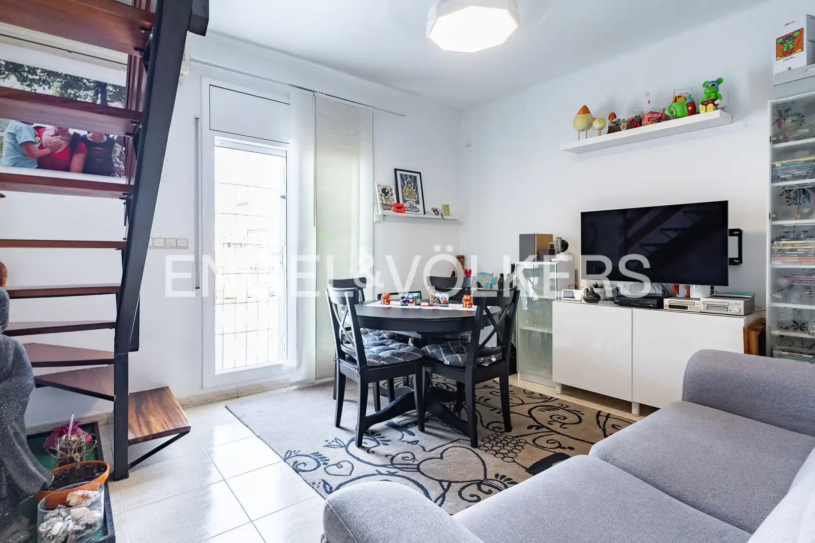 Sala d'estar de Àtic en venda en Barcelona amb Aire condicionat, Calefacció i Terrassa