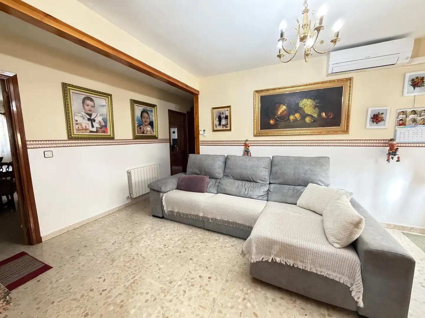 Sala de estar de Piso en venta en Antequera con Calefacción y Terraza