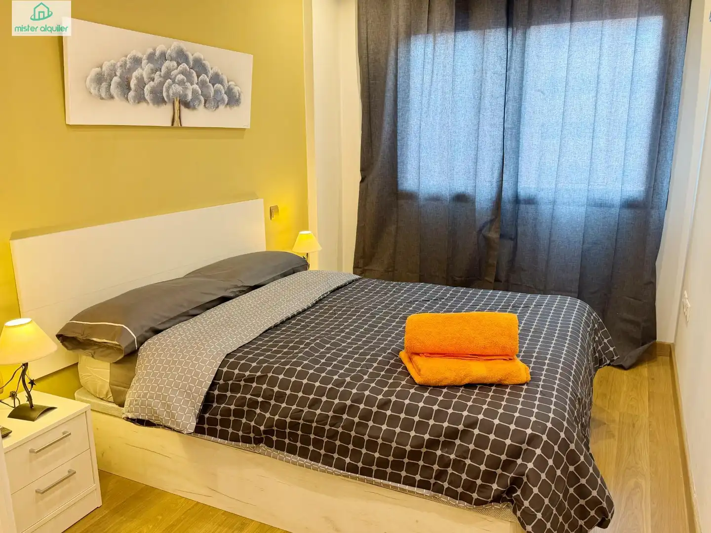 Bedroom of Apartments for rent in San Vicente del Raspeig / Sant Vicent del Raspeig  with Air Conditioner, Private garden and Terrace