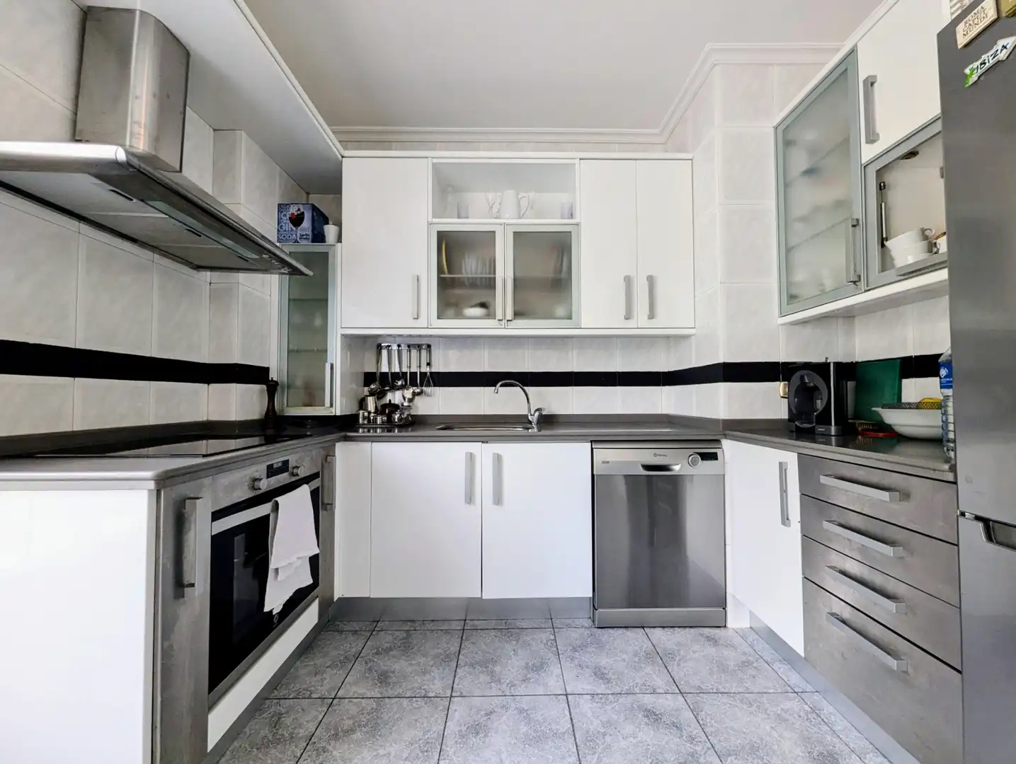 Kitchen of Houses for sale in Villamuriel de Cerrato  with Heating, Furnished and Balcony
