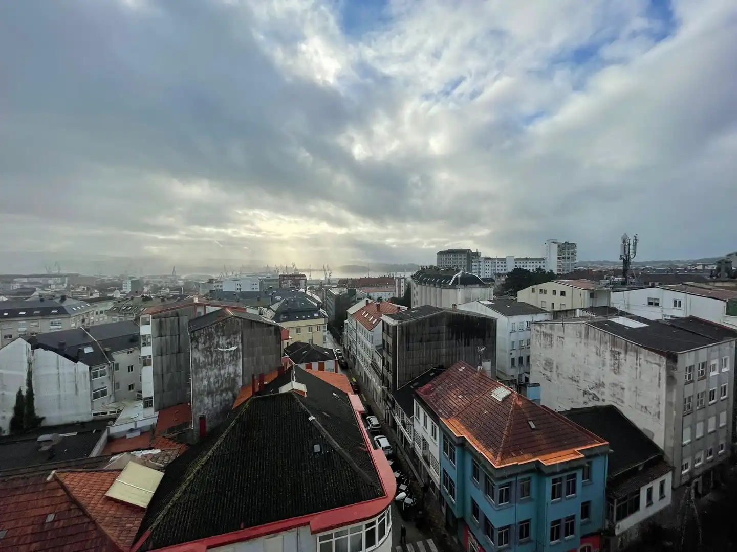 Vista exterior de Pis en venda en Ferrol amb Terrassa i Traster