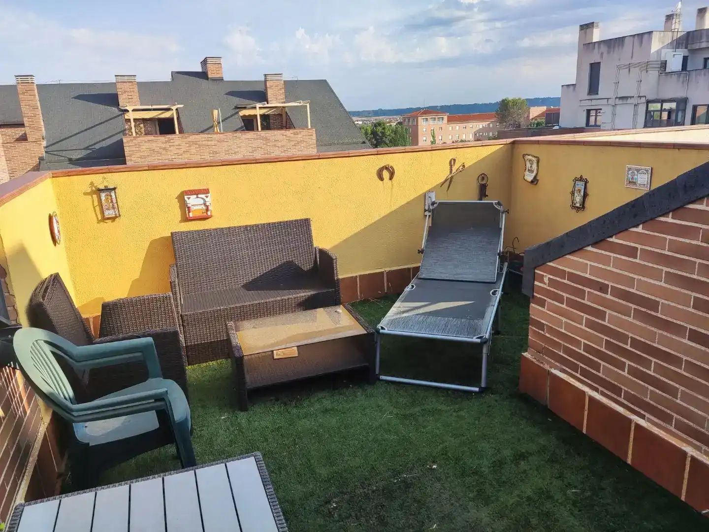 Terrassa de Pis en venda en Alcalá de Henares amb Aire condicionat, Piscina i Balcó