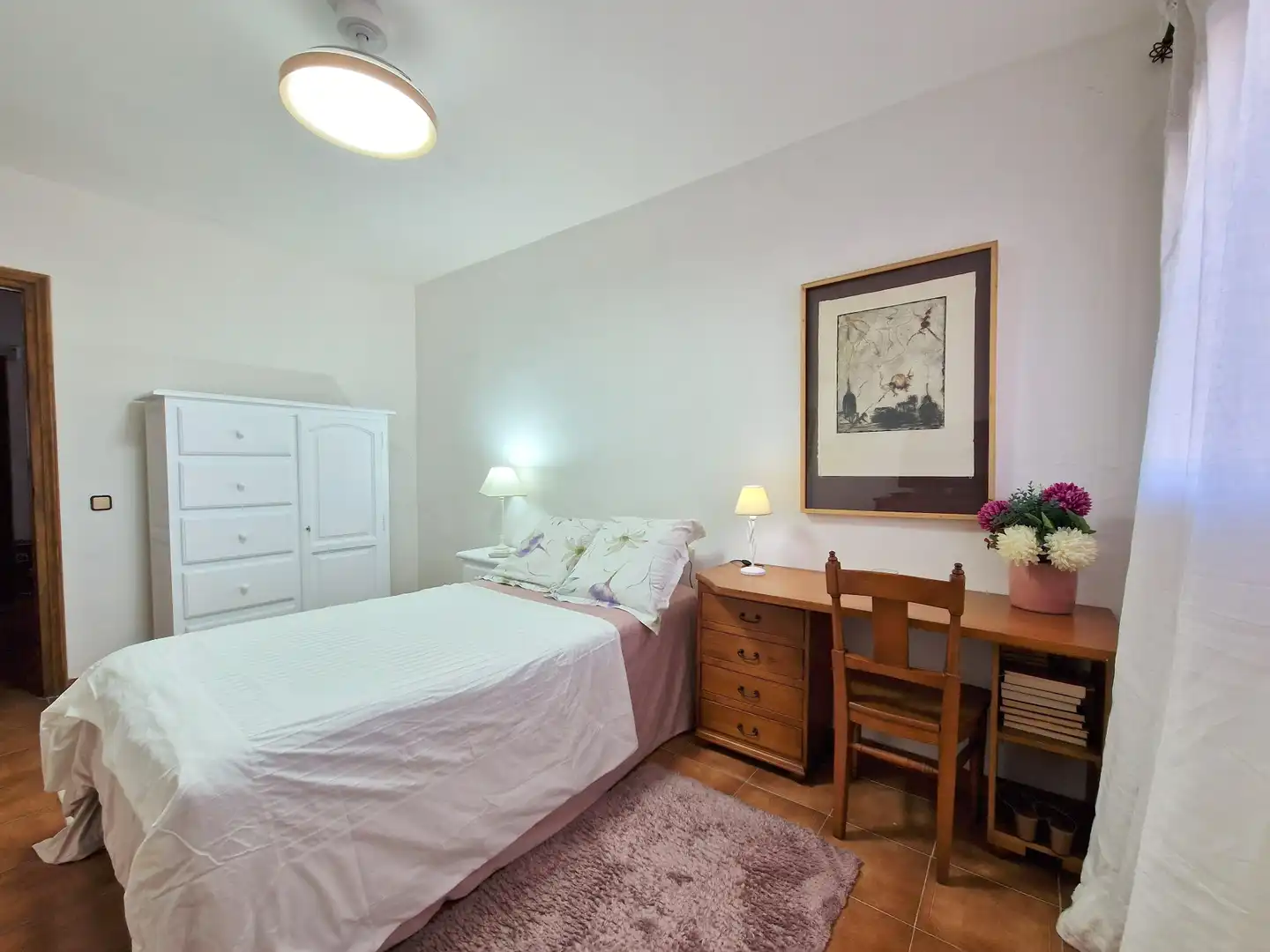 Habitación de Finca rústica en venta en Toledo con Aire acondicionado, Calefacción y Jardín privado