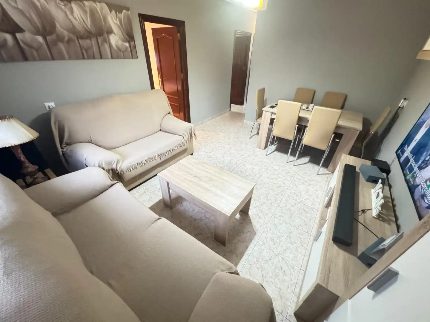 Sala de estar de Piso en venta en Sevilla con Aire acondicionado y Calefacción