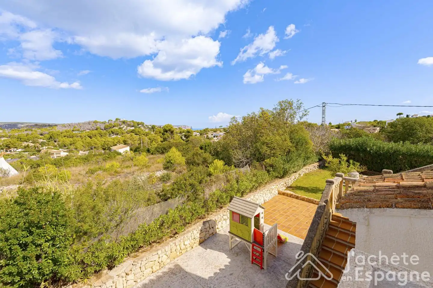 Garden of Houses for sale in Jávea / Xàbia  with Air Conditioner, Heating and Private garden