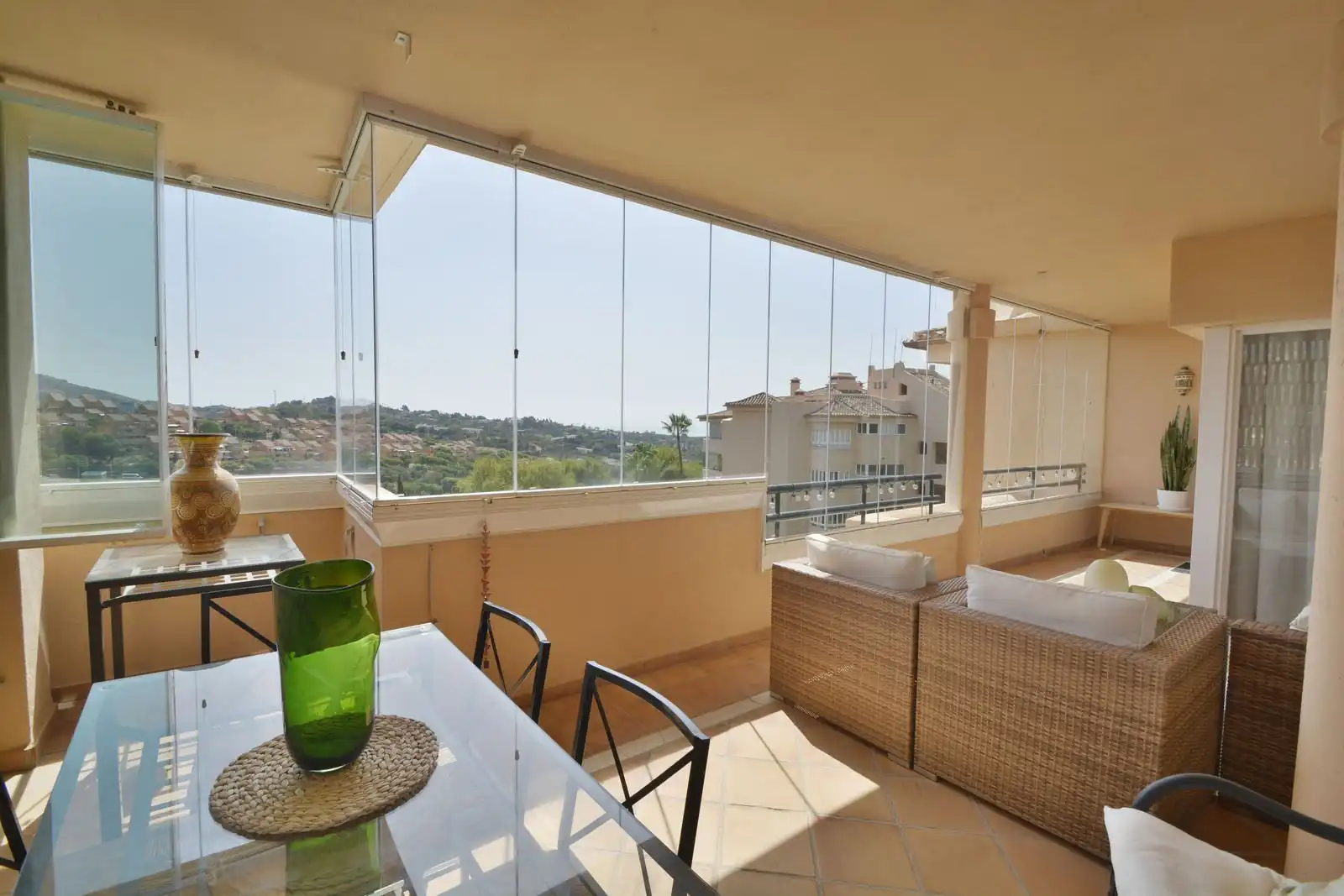 Terrace of Apartments for sale in Marbella  with Private garden and Community pool